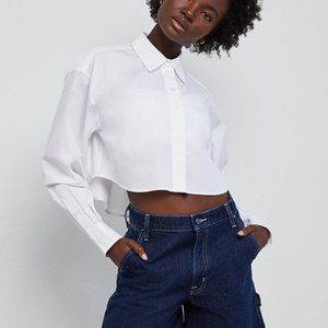Aritzia Sunday Best POPPY BUTTON-UP